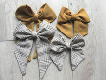 Load image into Gallery viewer, Other Fabrics Hair Bows
