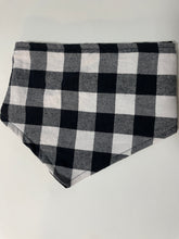 Load image into Gallery viewer, Black and White Buffalo Plaid
